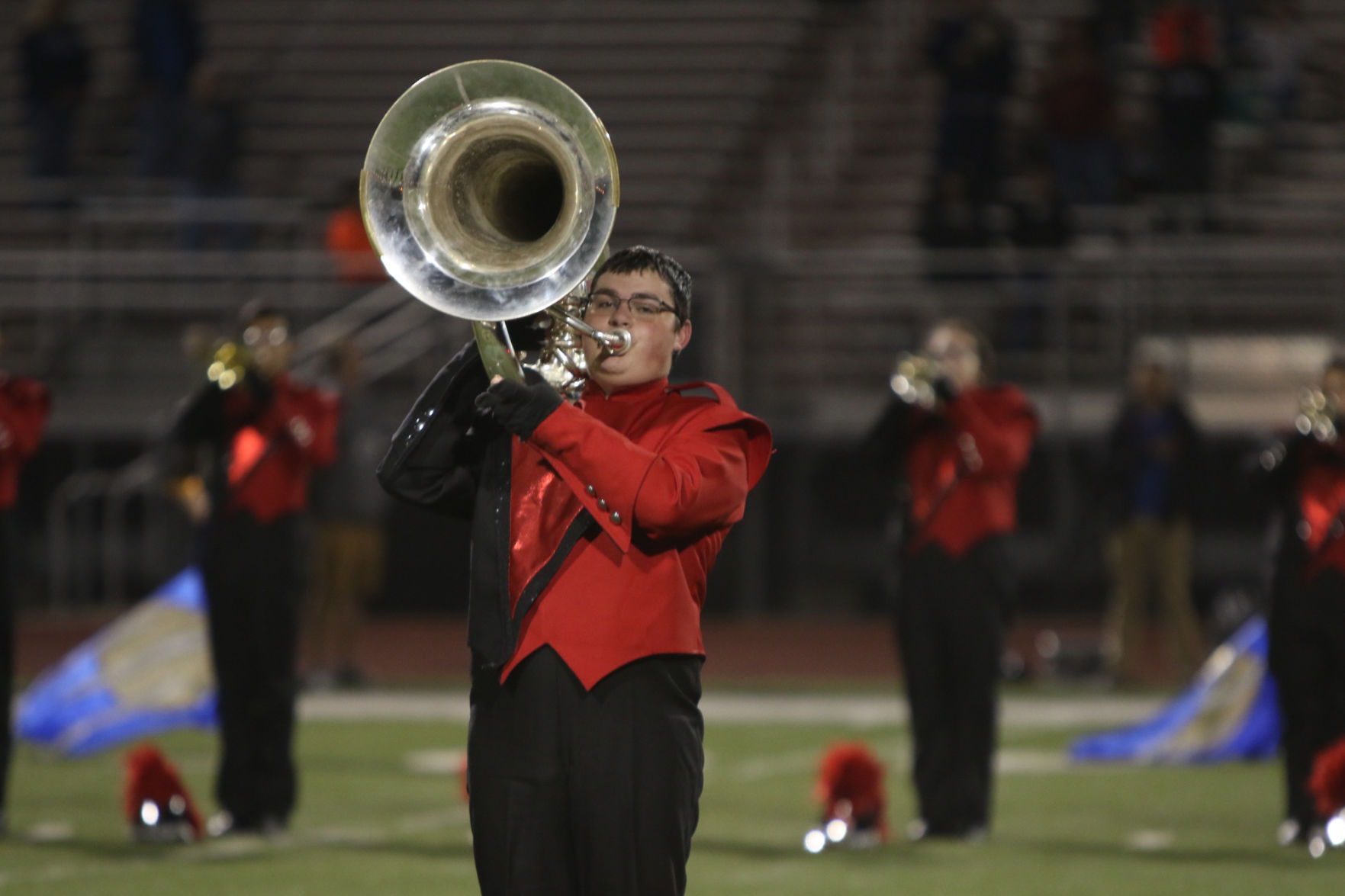 Faces: Prep football - Michigan City at Crown Point